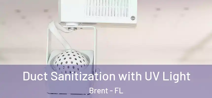 Duct Sanitization with UV Light Brent - FL